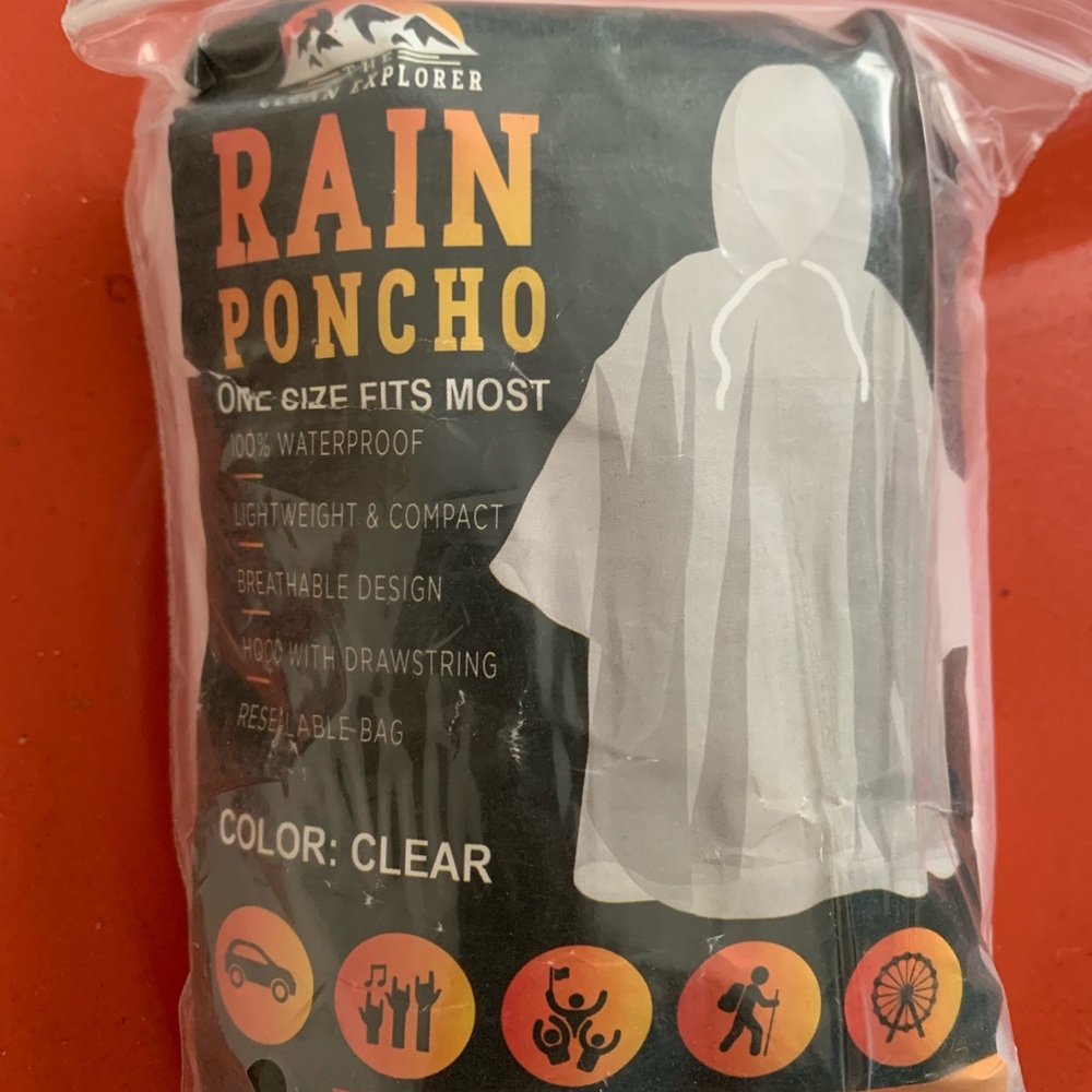 Rain poncho